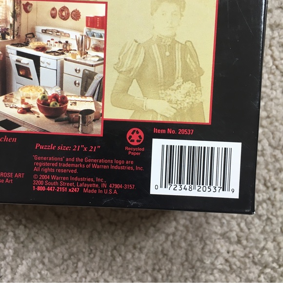 Kodacolor Generations Puzzle 1930 SEWING ROOM Jigsaw Puzzle 750 Pieces 21” x 21” - Picture 10 of 12